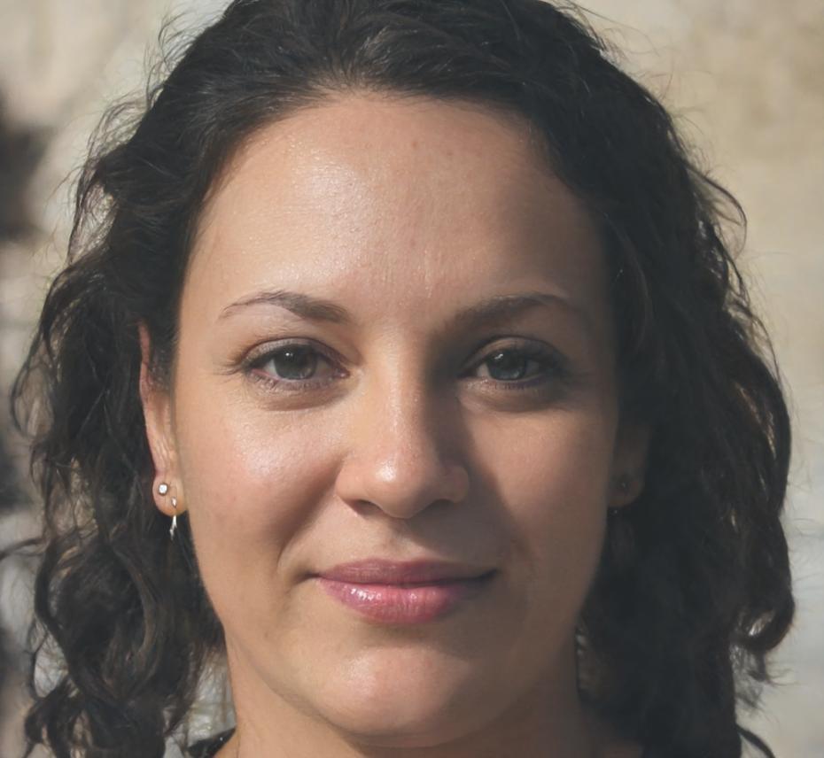 Retrato de la instructora Abril Mendoza